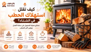 كيف تقلل استهلاك الحطب في الشتاء؟ (10 طرق فعالة للتوفير)