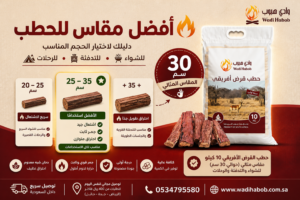أفضل مقاس للحطب | مناسب لجميع الاستخدامات